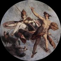 Bartholomaeus Spranger - Hermes And Athena